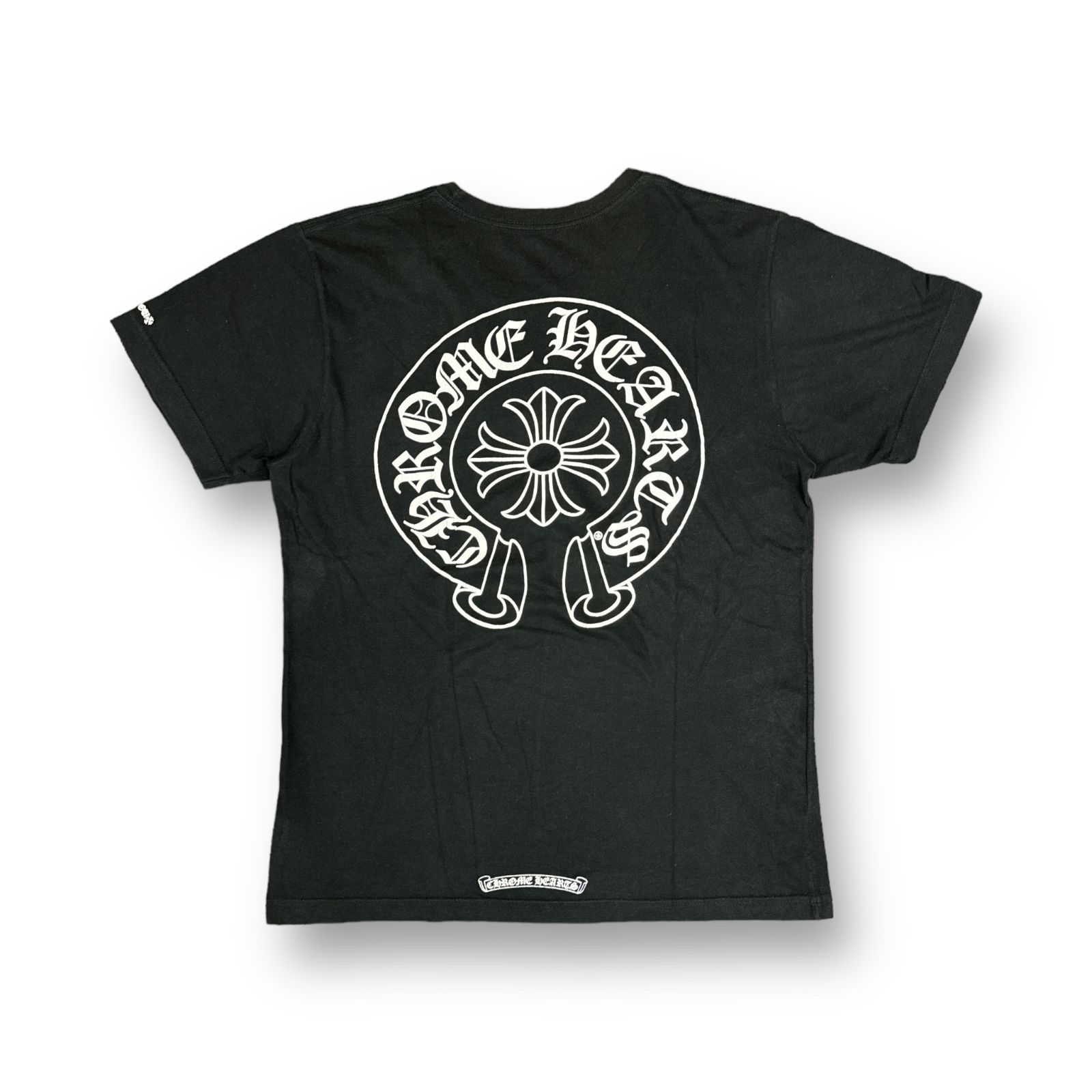 国内正規 CHROME HEARTS ホースシュー 胸ポケット Tシャツ 2212-304  