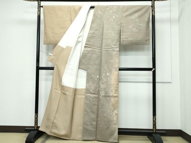 平和屋本店□極上 石川県指定無形文化財 牛首紬 白山工房 手織り 訪問