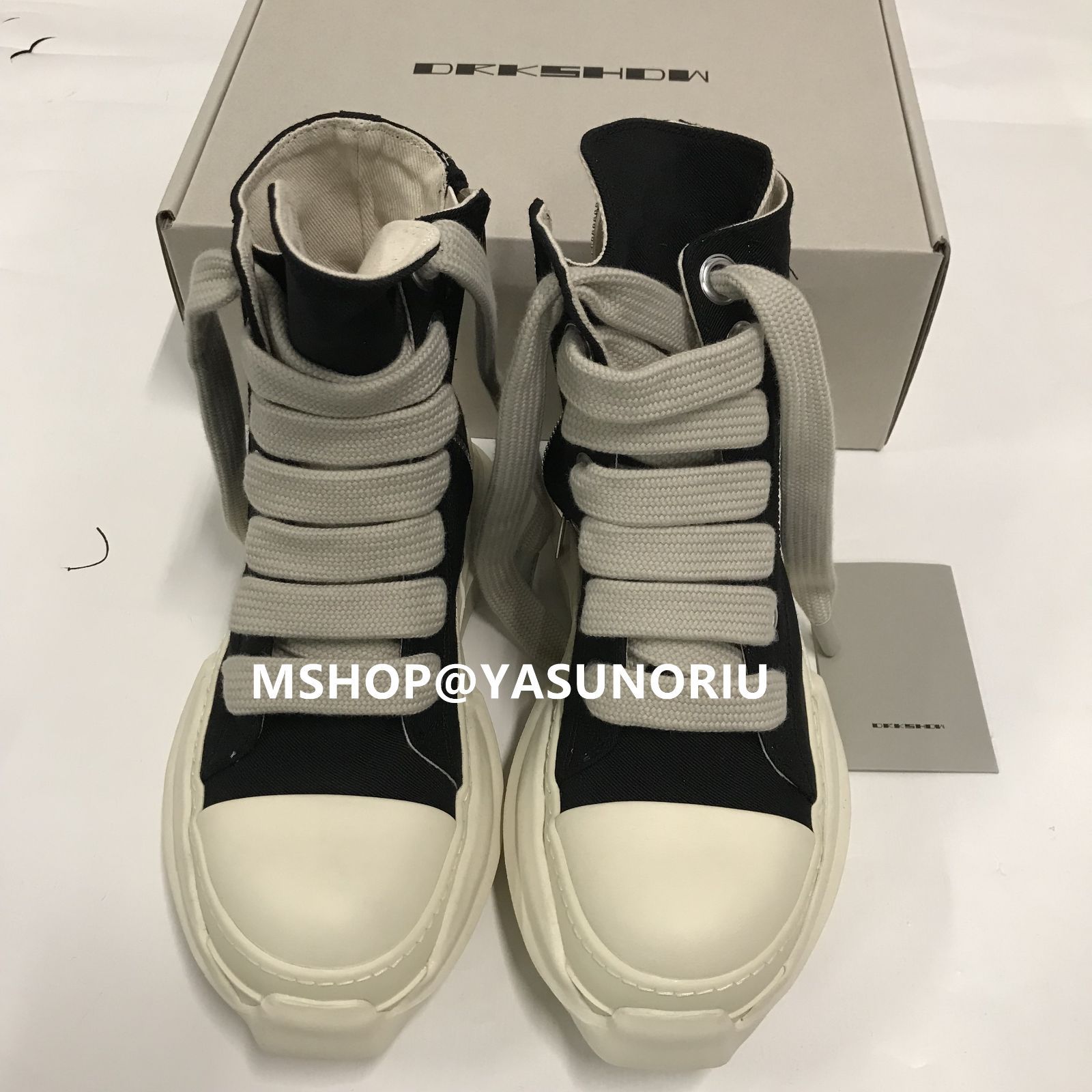 Rick Owens Drkshdw abstract sneakers 42