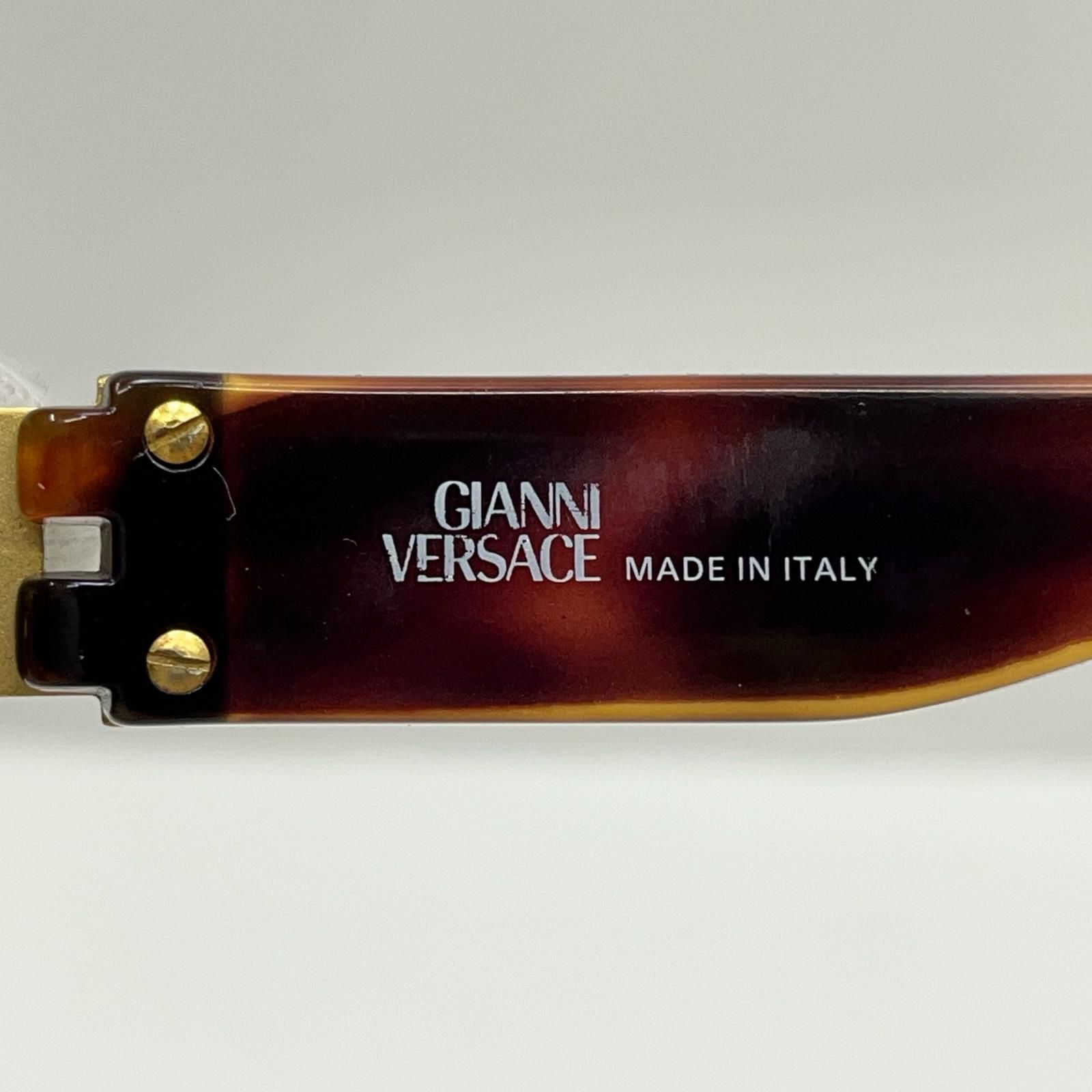 加古川店】 中古 VERSACE | ヴェルサーチ サングラス MOD S71 ブラウン