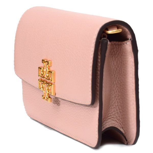 トリーバーチ バッグ TORY BURCH ぺブルレザー ブリテン ロゴ 3way