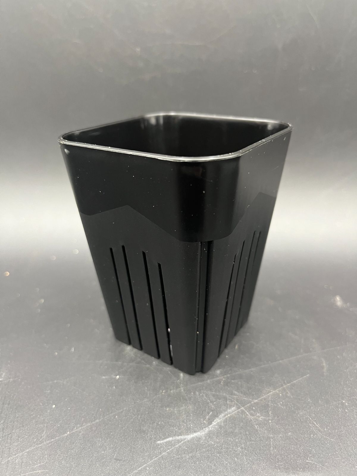 プラ鉢 Drain Smart Pot Sサイズ ブラック 10個 ラベル付き 排水性