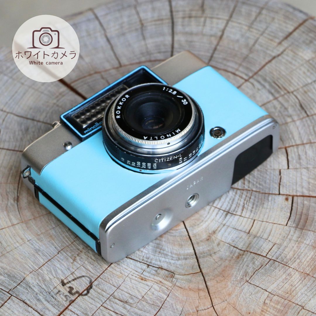 完動品 ミノルタ レポ minolta repo リメイクフィルムカメラ 参考撮影例付 - メルカリ