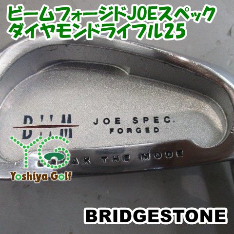 アイアンブリヂストン ビームフォージドJOEスペックダイヤモンドライフル25S0[89445] - メルカリ