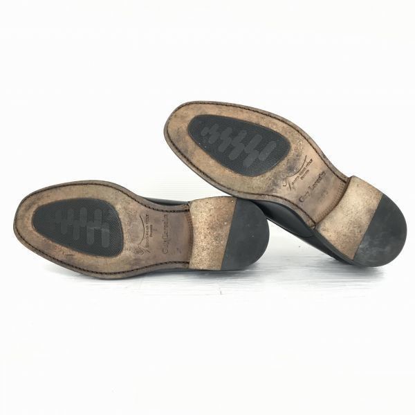 ギラロッシュ 本革 グッドイヤー製法 プレーントゥ 25.5 黒 ドレスシューズ ビジネス MG-33