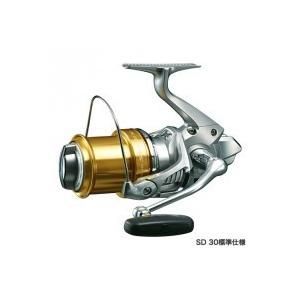シマノ 15 スーパーエアロ スピンジョイ SD 30 標準仕様 替えスプール付き 未使用 ΨΨ中古SHIMANO シマノ スピニングリール 15スーパーエアロスピン