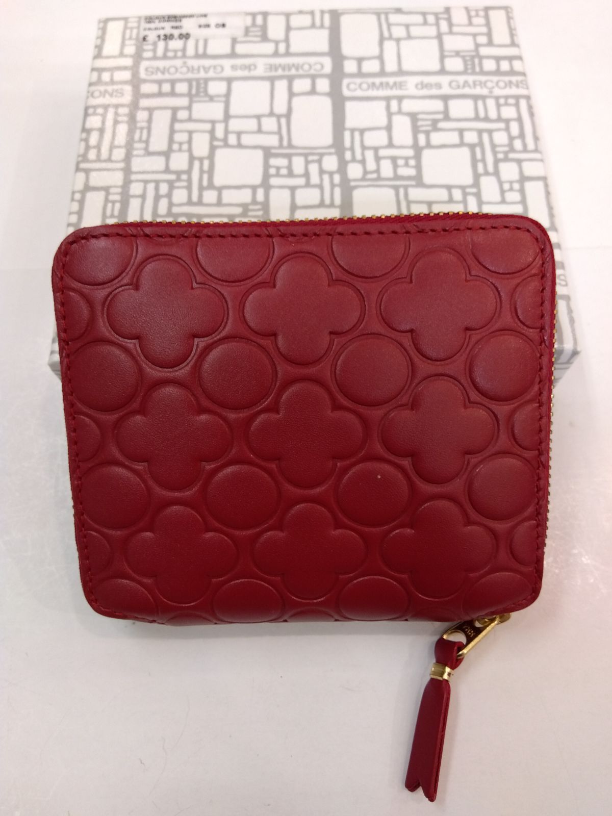 M17 コムデギャルソン COMME des GARCONS 財布 二つ折り財布 き カウハイド 牛革