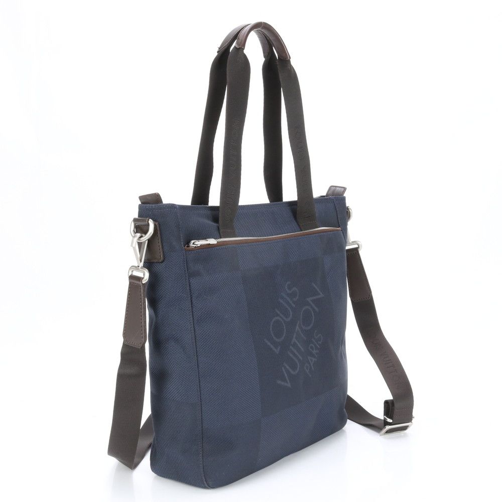 美品 ルイヴィトン ダミエ ジェアン ジョングルール N48089 レザー