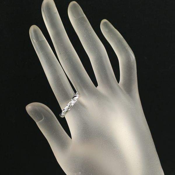 ショーメ　トルサードリング ダイヤモンド 7P 10.5号 Pt950 CHAUMET（ショーメ） トルサード 7P・ダイヤモンド(エンゲージ