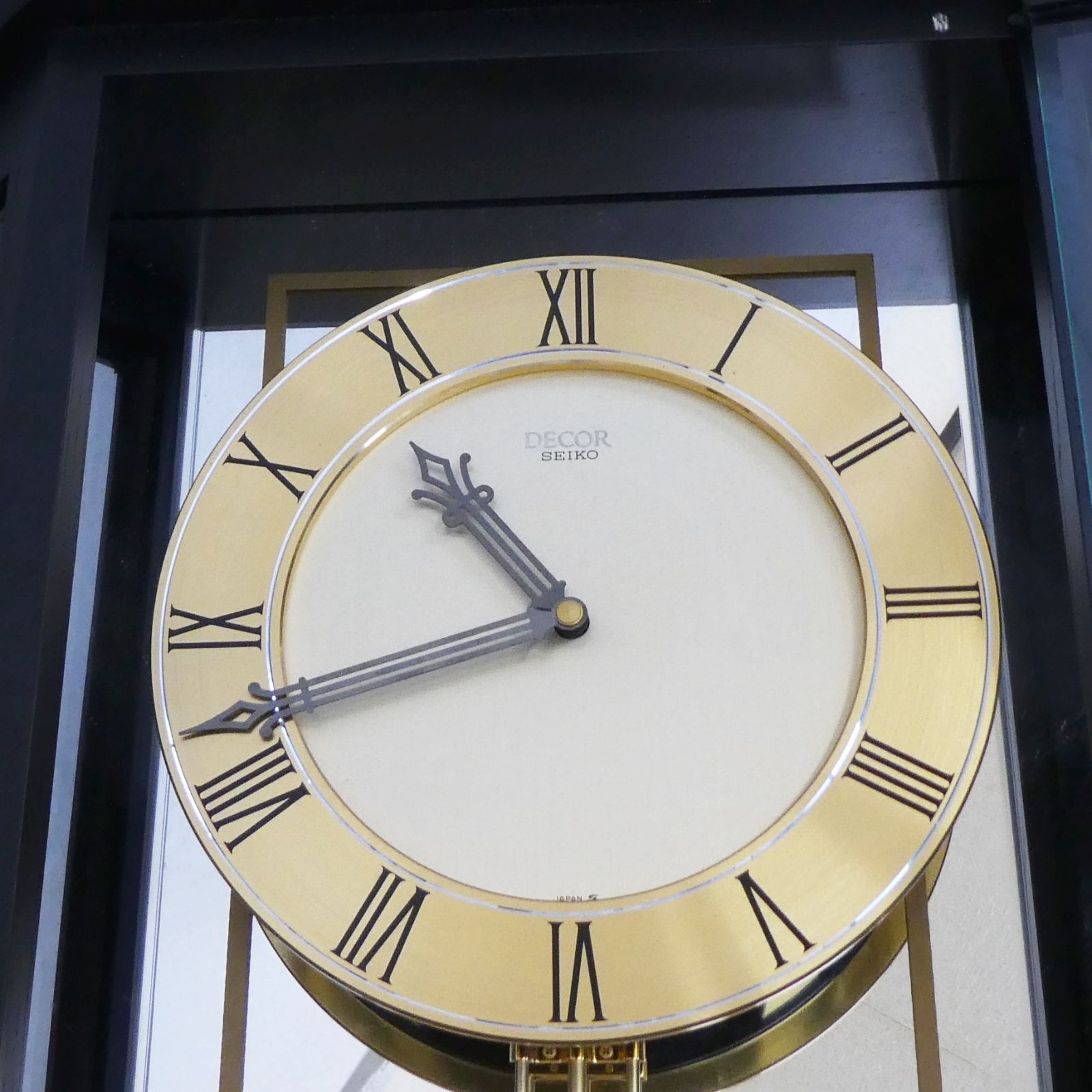 【正規逆輸入品】 Q910【希少】SEIKO 振子 壁掛け時計 高級 AS866K デコール DECOR インテリア時計