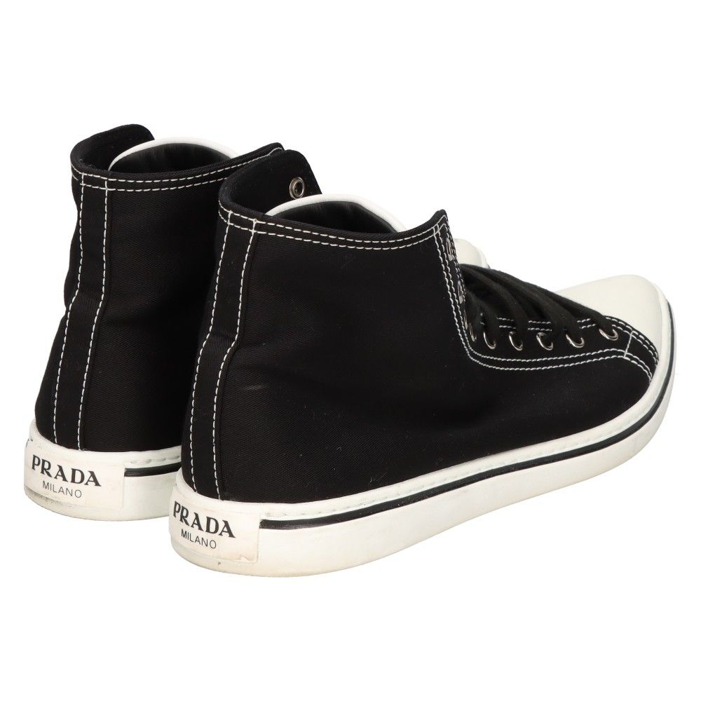 PRADA (プラダ) POINTY HIGH-TOP SNEAKERS SHOES ポインテッドトゥ