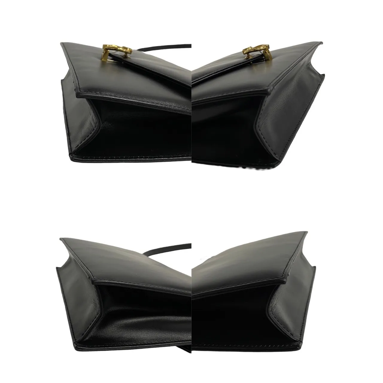 極 美品 GUCCI グッチ オールドグッチ ヴィンテージ GG ロゴ 金具 
