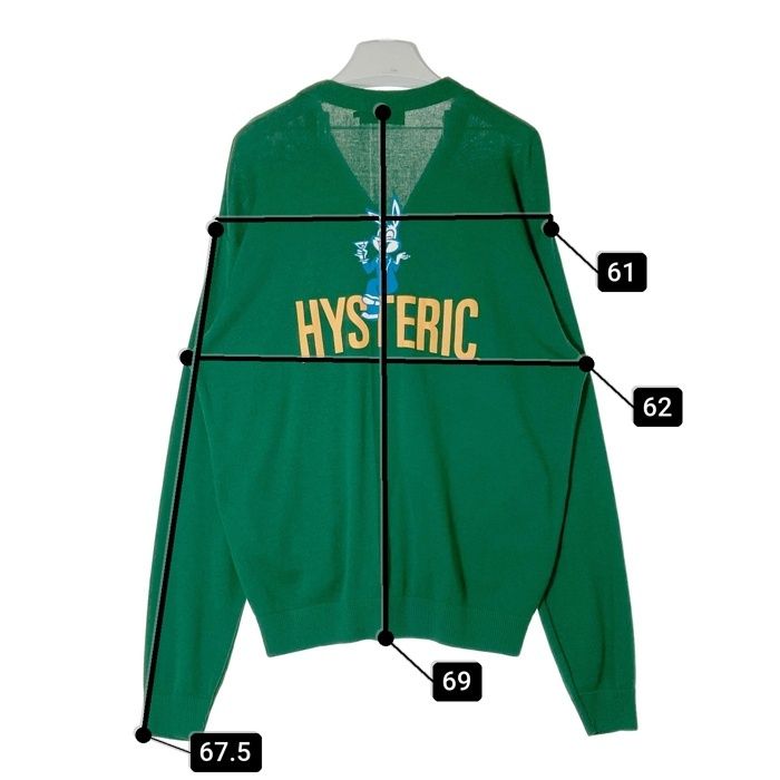 ☆HYSTERIC GLAMOUR ヒステリックグラマー 02221CD01 RABBIT