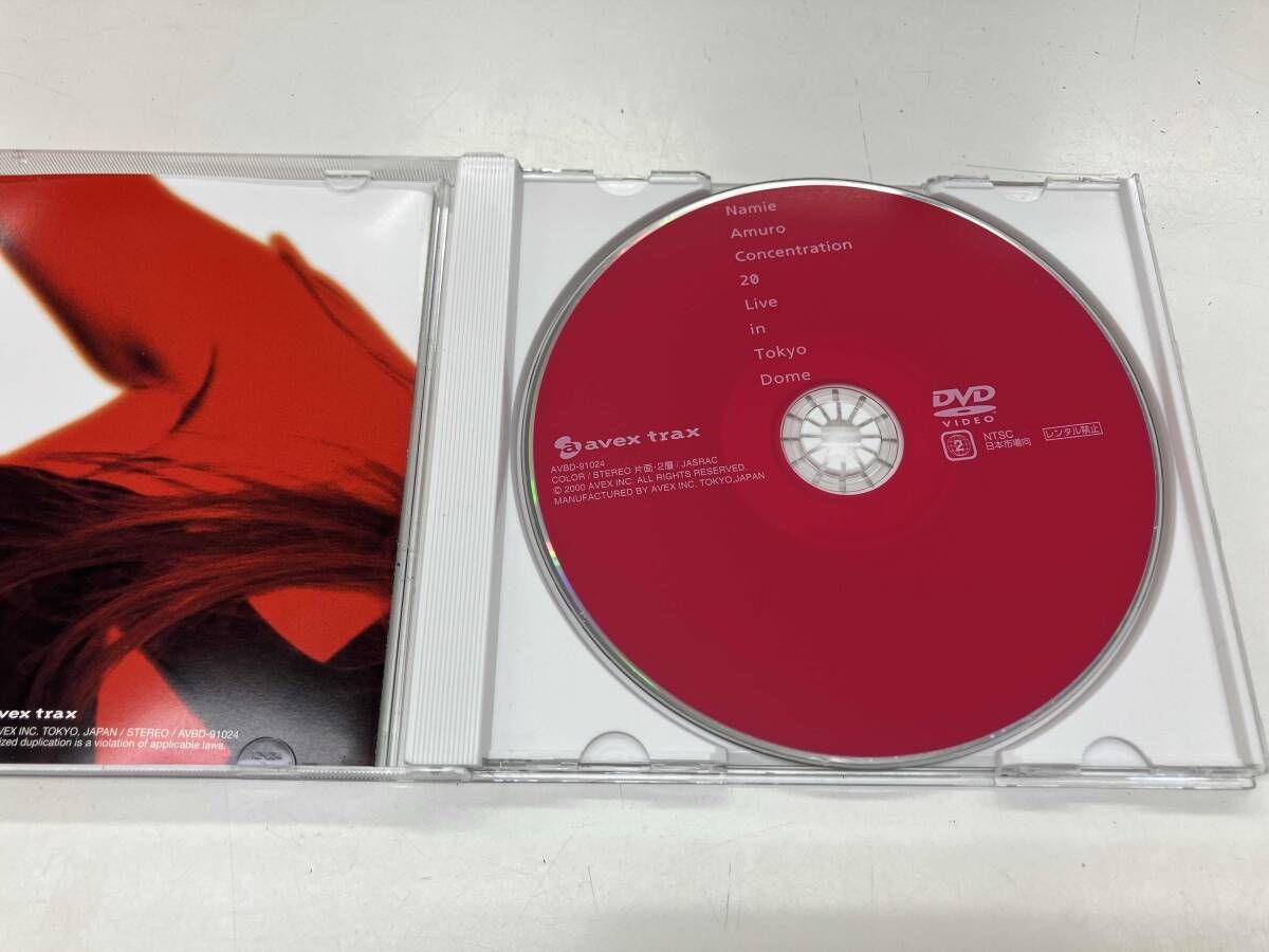 DVD Namie Amuro Concentration 20 Live in Tokyo Dome - メルカリ