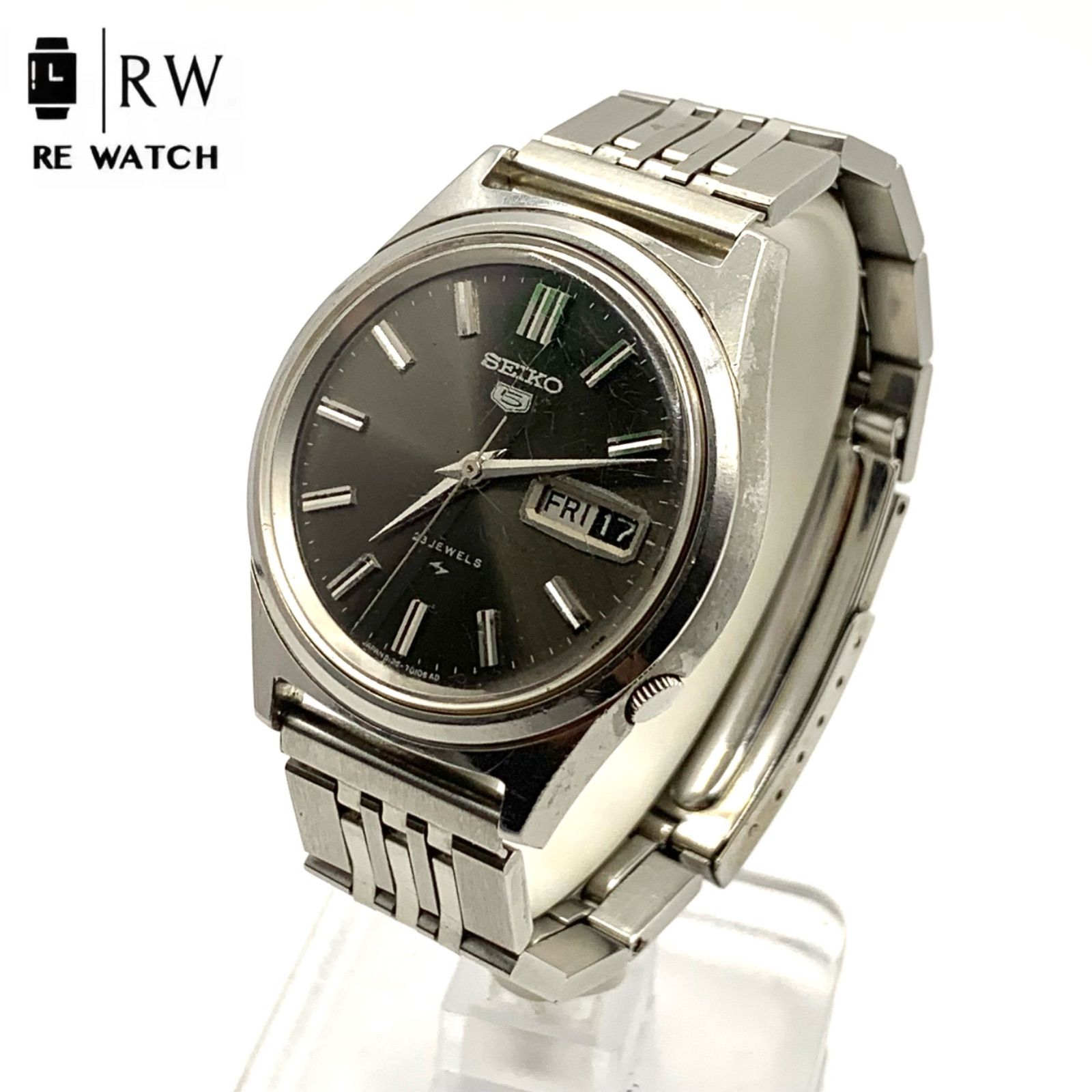 中古】SEIKO 5126-7010 自動巻き腕時計 ダークグレー - メルカリ