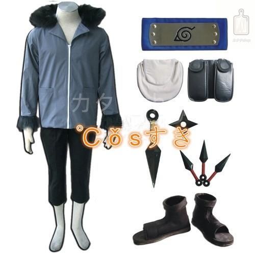 NARUTO ナルト 犬塚キバ いぬずかきば 全セット風 コスプレ衣装 イベント 演出服 二次会 cosplay イベント アニメ 変身 変装 仮装 パーティ