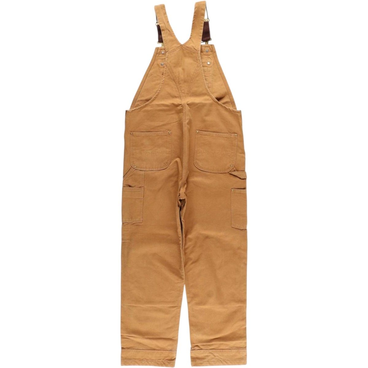 古着 ビッグサイズ カーハート Carhartt ダブルニー ダック オーバーオール メンズw41相当 eaa587600