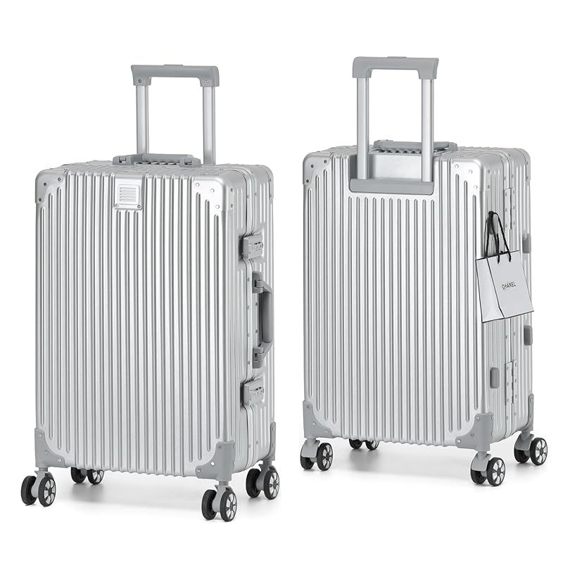 無印良品 ストッパー付き ハードキャリーケース 中型（60L） レッド