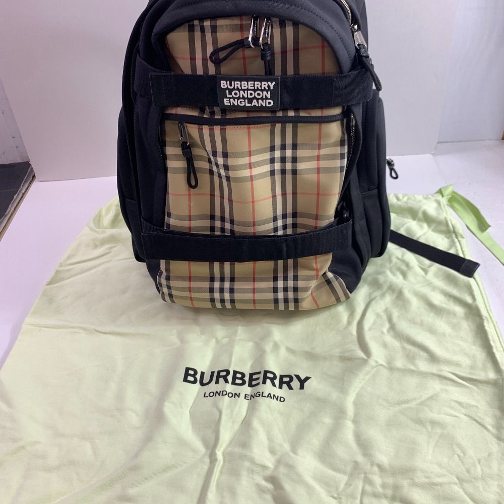 04w3974▽※【中古】バーバリー BURBERRY バックパック リュック