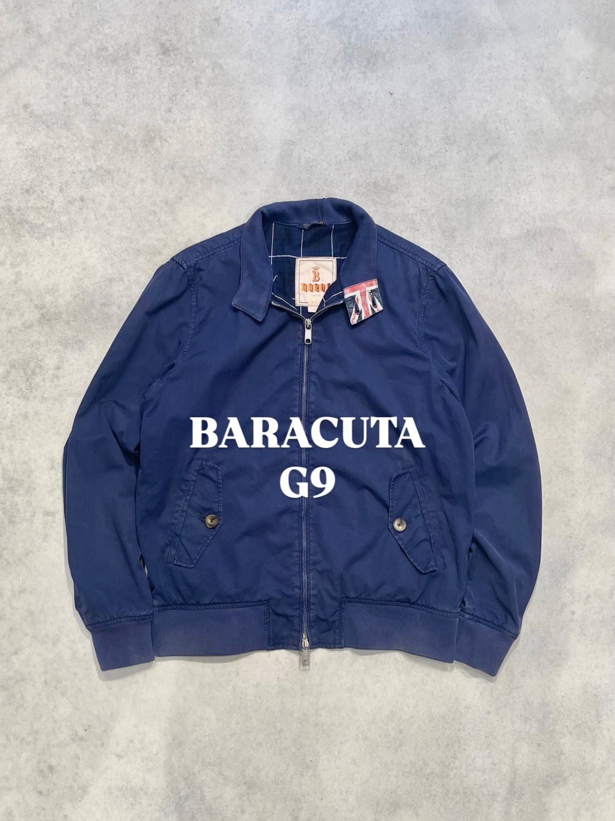 BARACUTA / G9 】 バラクータ ブルゾン ネイビー 42 ( L