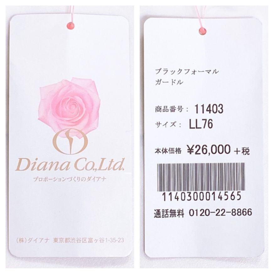 新品タグ付き】Diana DiaSienne ダイアナ ダイアジェンヌ ガードル