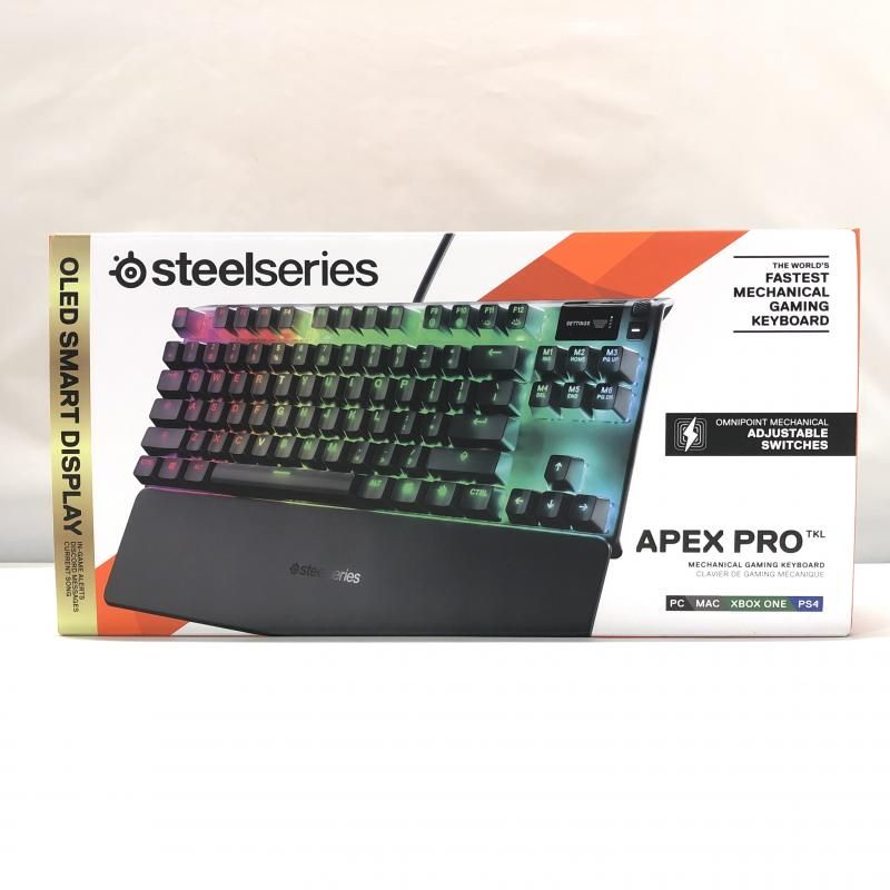 【中古】ゲーミングキーボード Apex Pro TKL US(英語配列) 64734 [有線 /USB][15]