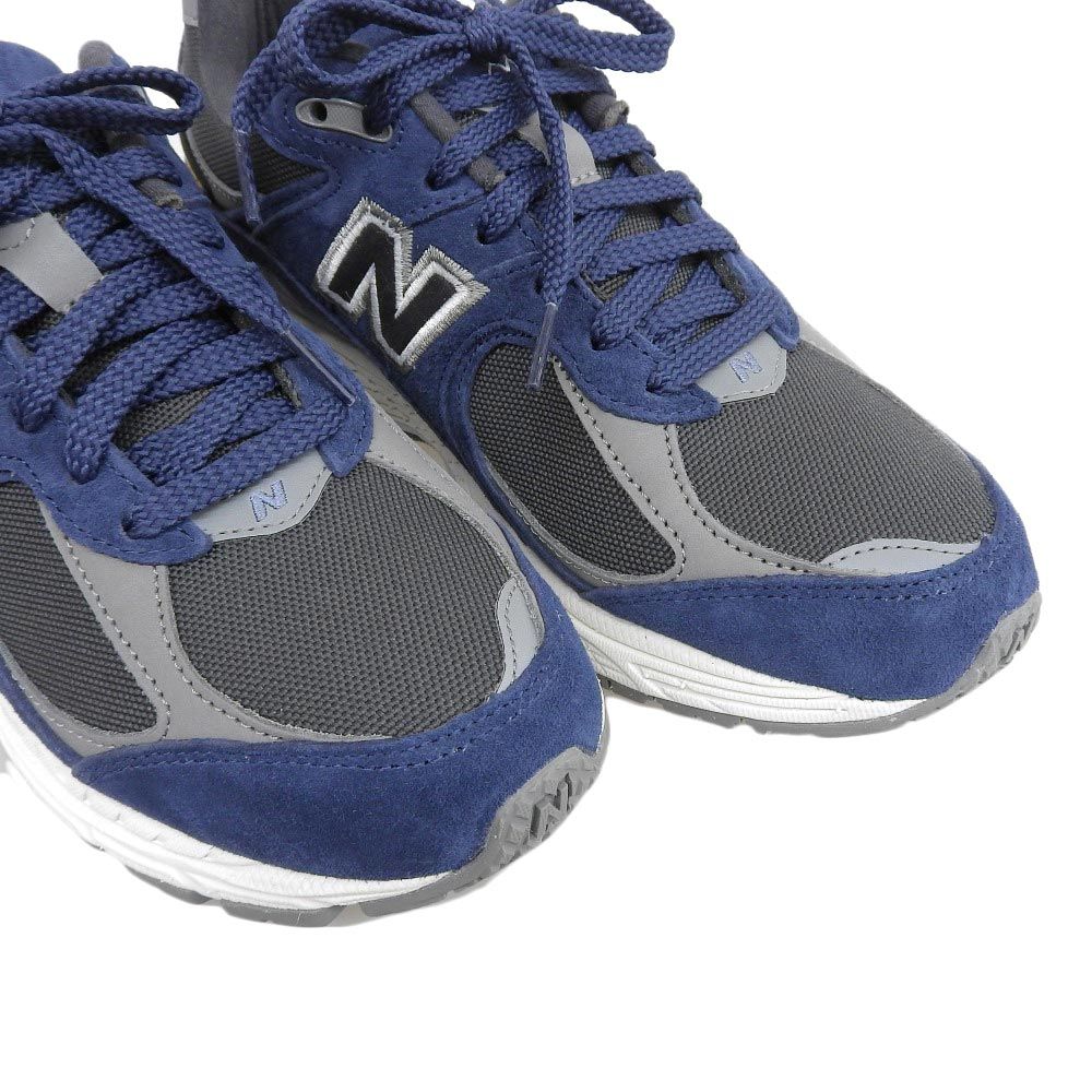 NEW BALANCE ニューバランス 新品同様 NEW BALANCE ニューバランス サファリ別注 20周年限定コラボ スニーカー メンズ  ネイビー 26.0cm M2002RAS 8(US) - メルカリ