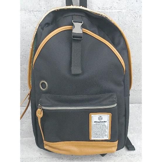 □ Bianchi ビアンキ リュック ブラック レディース メンズ 【中古