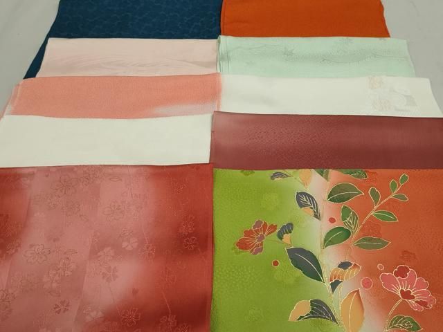 平和屋着物 和装小物 帯揚げ10枚セット 正絹 DAAV8220by