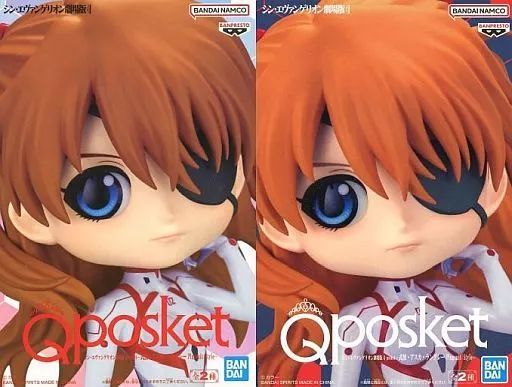 ヱヴァンゲリヲン新劇場版 Q posket 式波・アスカ・ラングレー　１8個 エヴァンゲリオン新劇場版 Qposketフィギュア EVASTORE限定
