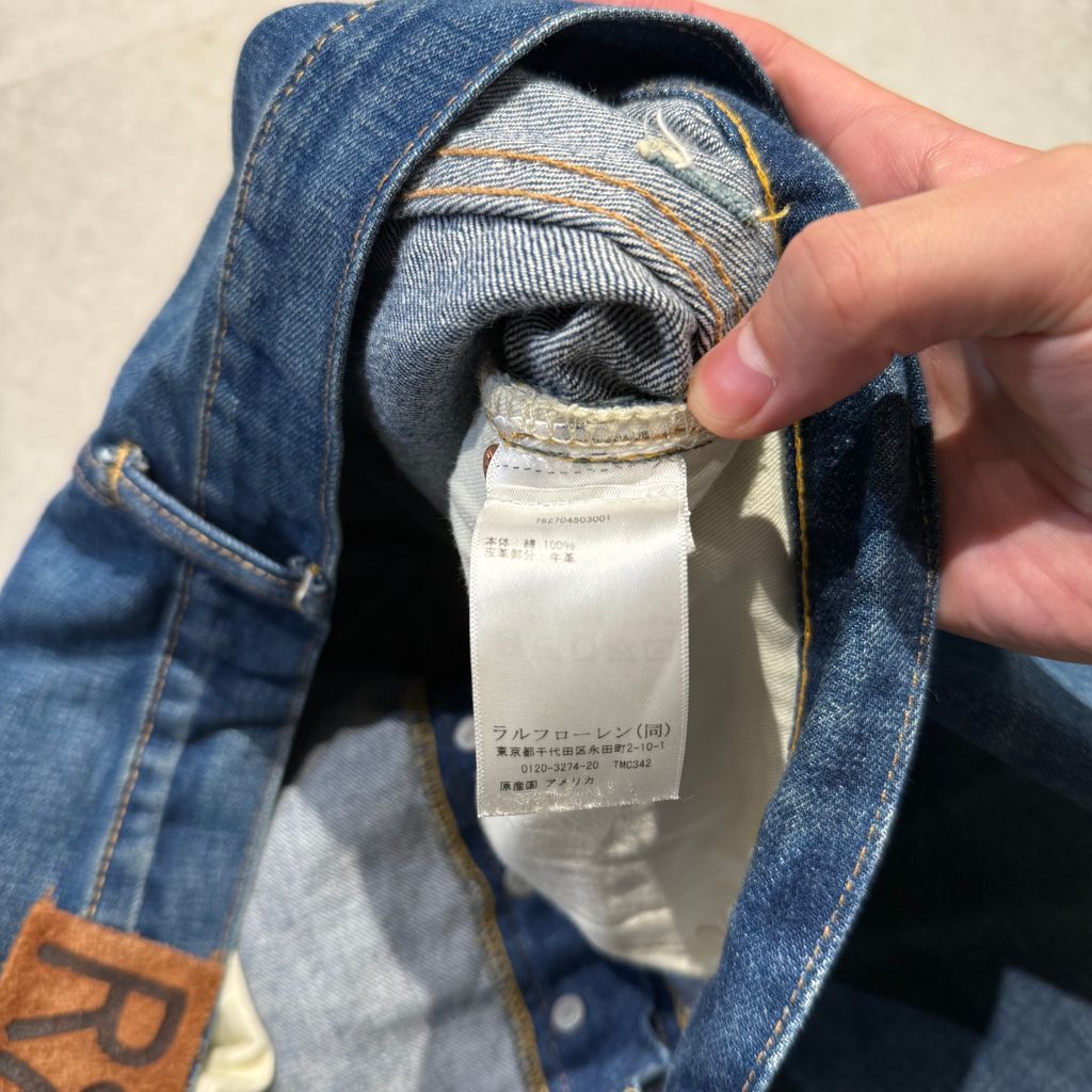 RRL ダブルアールエル VINTAGE 5 POCKET SELVEDGE JEANS