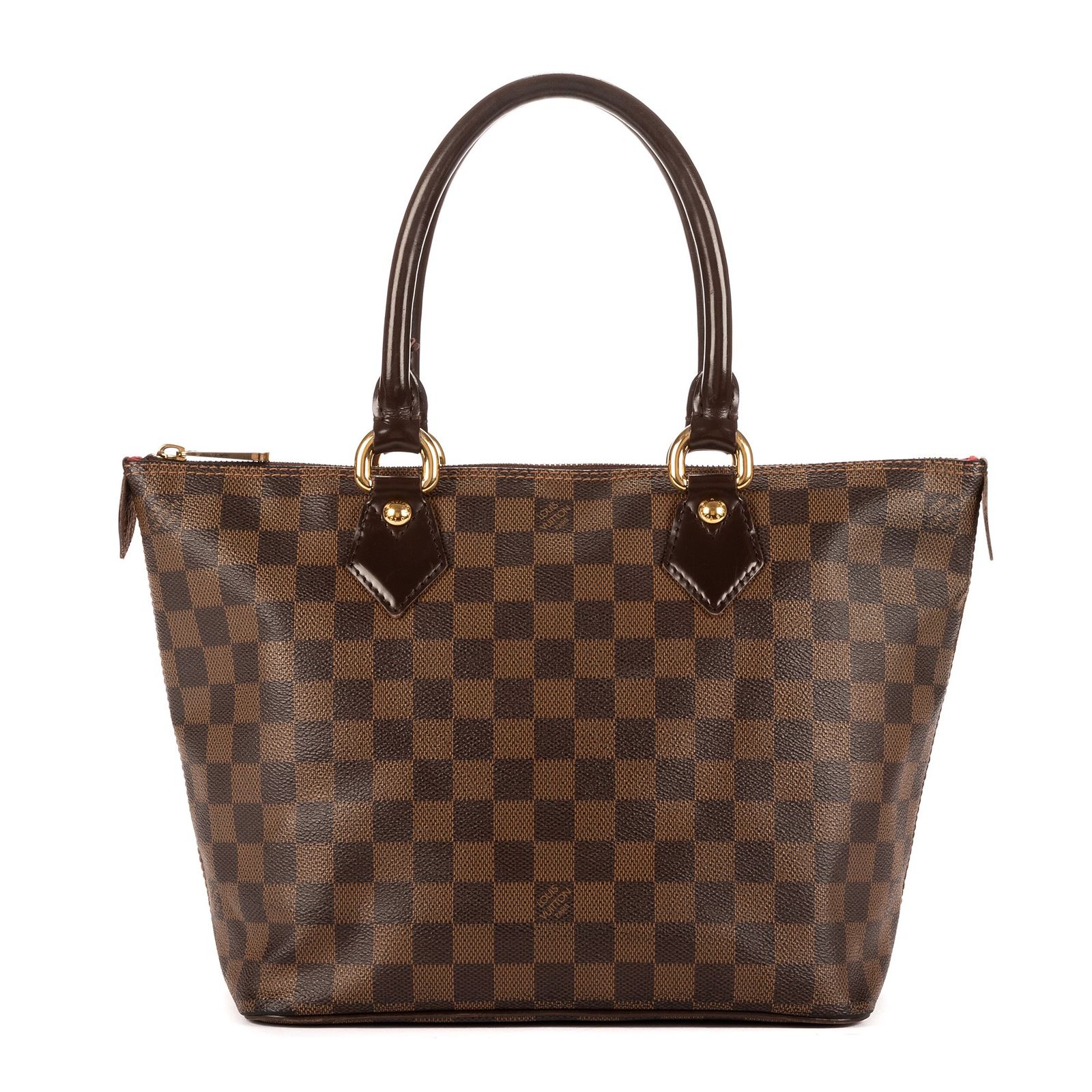 LOUIS VUITTON ルイヴィトンサレヤ茶色ダミエ エベヌAB