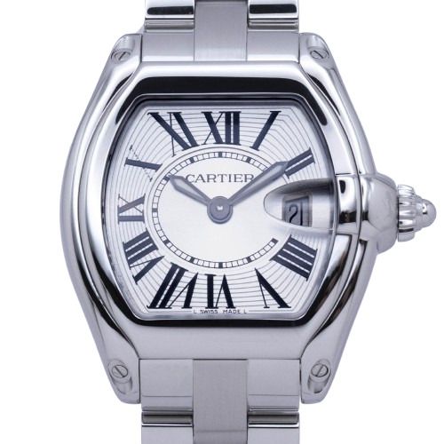 カルティエ Cartier ロードスター W62016V3 Cartier Roadster クォーツ 腕時計 レディース シルバー