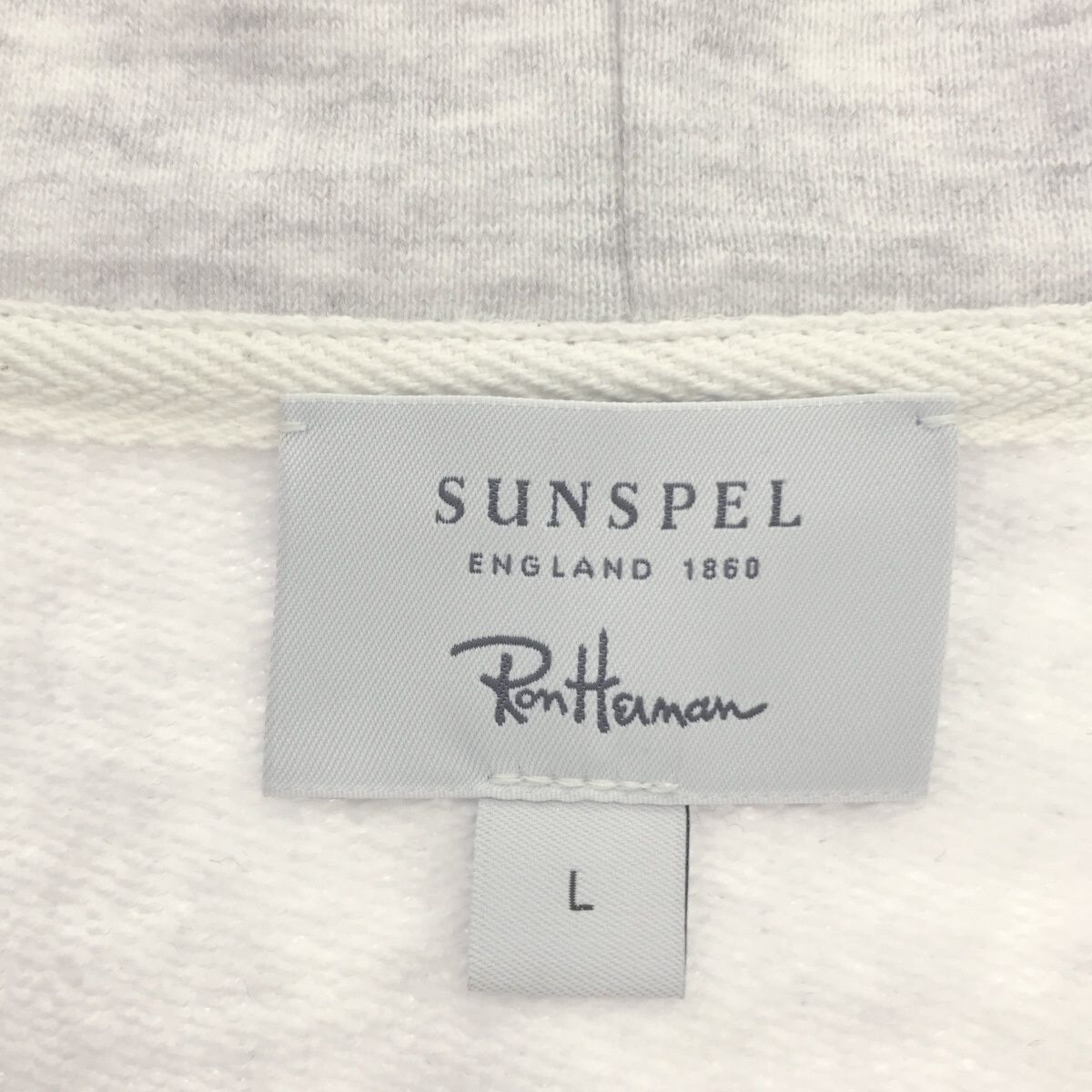 SUNSPEL サンスペル Ron Herman別注 ジップアップスウェットパーカー 