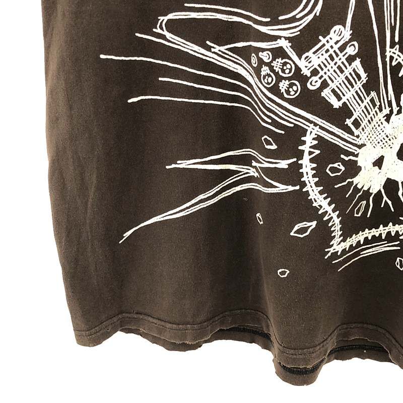 ナンバーナイン 05ss NIGHTCRAWLER期 ダメージ加工 Tシャツ NUMBER NINE / ナンバーナイン​ | 05SS NIGHT CRAWLER期