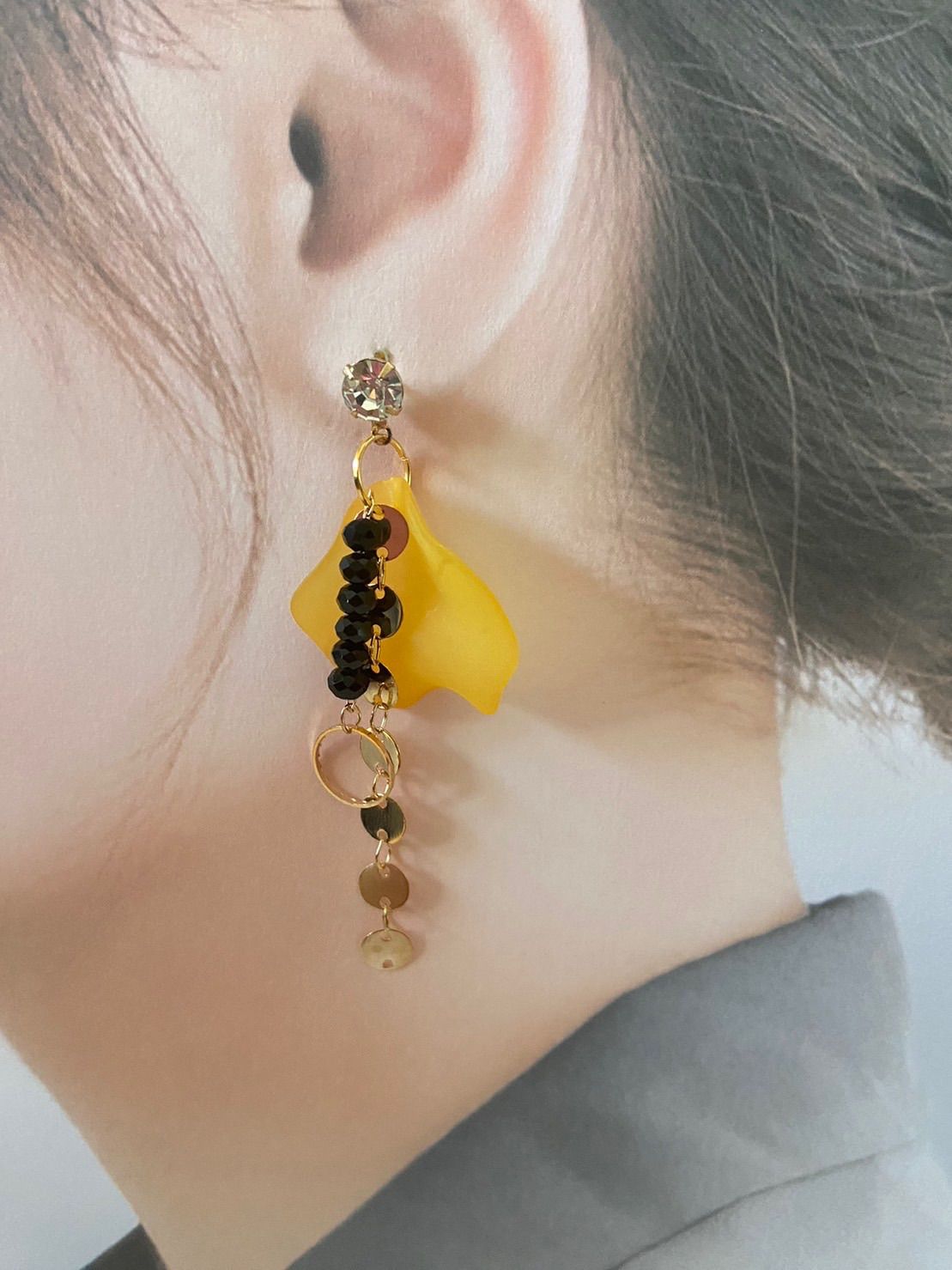 ランキングや新製品 No.1425 ハンドメイドピアス handmade pierce