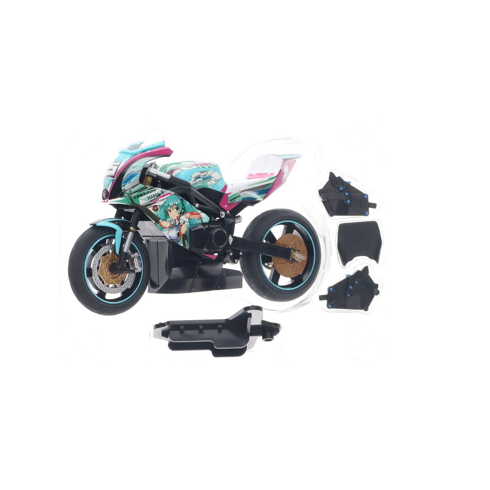 PRIDE - ex:ride(エクスライド) Spride.06 TT零13 レーシングミク 完成品 フィギュア FREEing(フリーイング) レビュー フリーイング ex:ride Spride.06 TT零13 (ミクバイク
