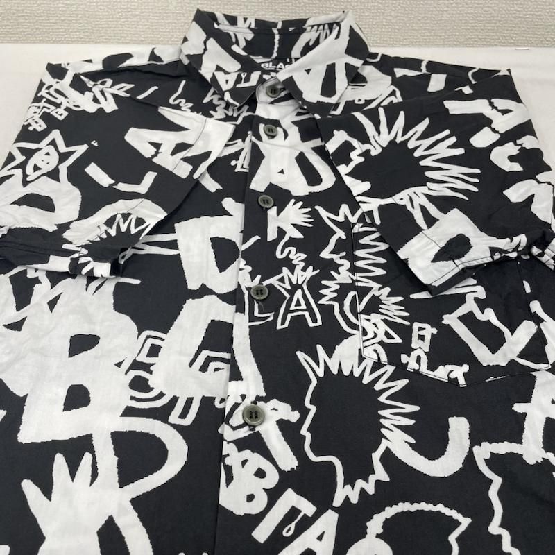 COMME des GARÇONS SHIRT 半袖シャツ 開襟シャツブラック COMME DES GARÇONS SHIRT – Mukta / Sal