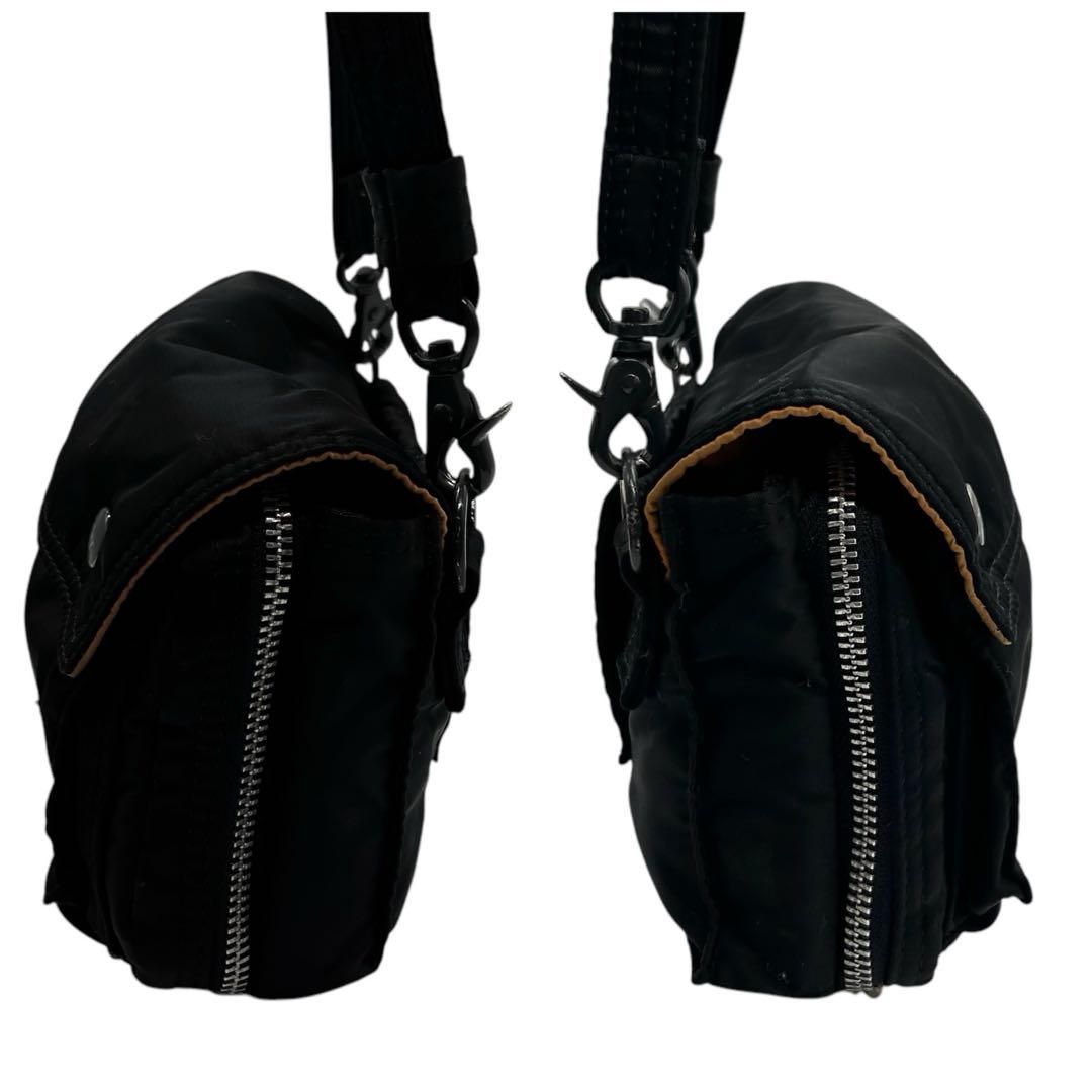 1004 ポーター タンカー ショルダーウォレット ナイロン ブラック 1004 ポーター タンカー ショルダーウォレット ナイロン