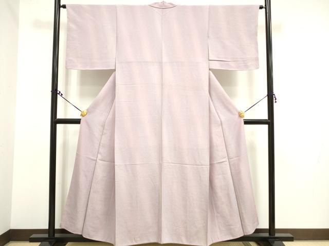 平和屋着物＊夏物 江戸小紋 絽 霞文 暈し染め 正絹 逸品 BAAT1374pk