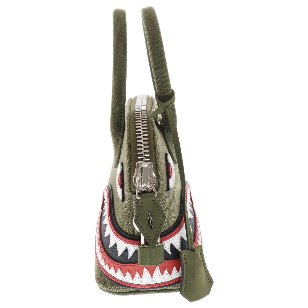 READYMADE　レディーメイド　シャーク　2WAY　ショルダーバッグ　カーキ READY MADE (レディメイド) SHARK DAILY BAG NANO シャーク
