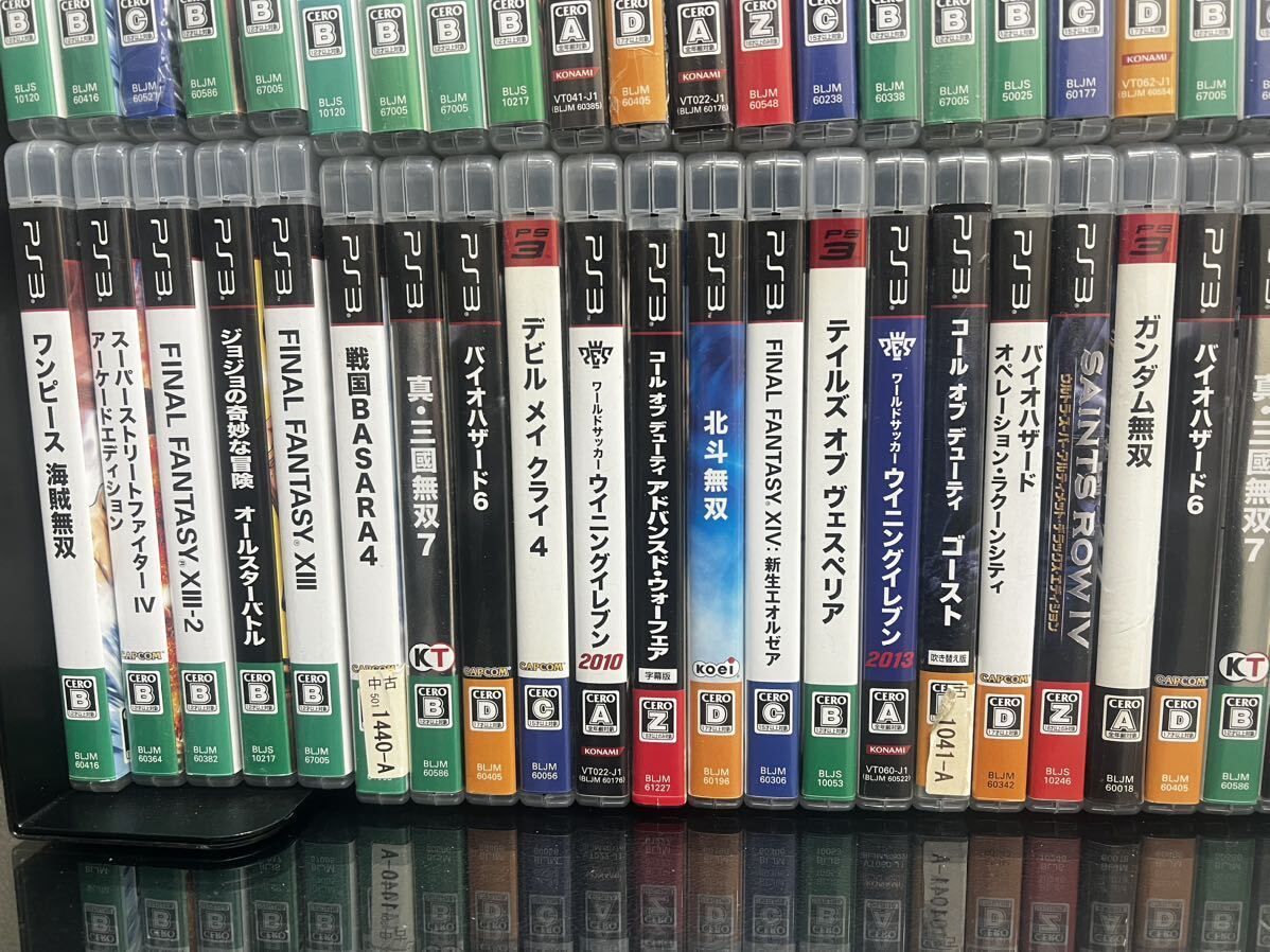 W-0017087 PS3 プレステ3 ショップ ソフト 80本まとめ売り PlayStation