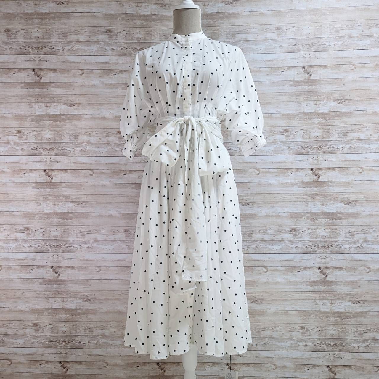 Arpege story』 アルページュストーリー (0) ワンピース 半袖 ドット  