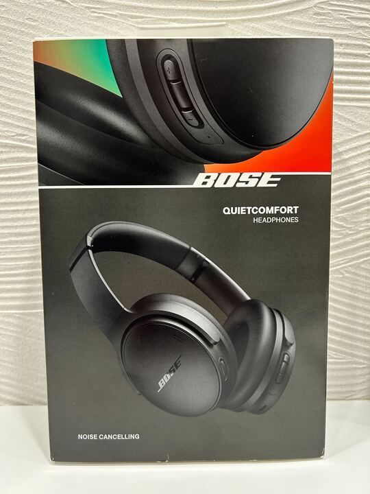 Q19274 BOSE QUIETCOMFORT ヘッドフォン ヘッドホン ブラック 箱入り ワイヤレス ノイズキャンセリング