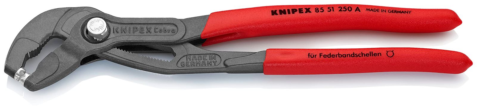 商品 クニペックス KNIPEX スプリングホースクリッププライヤー8551-250A