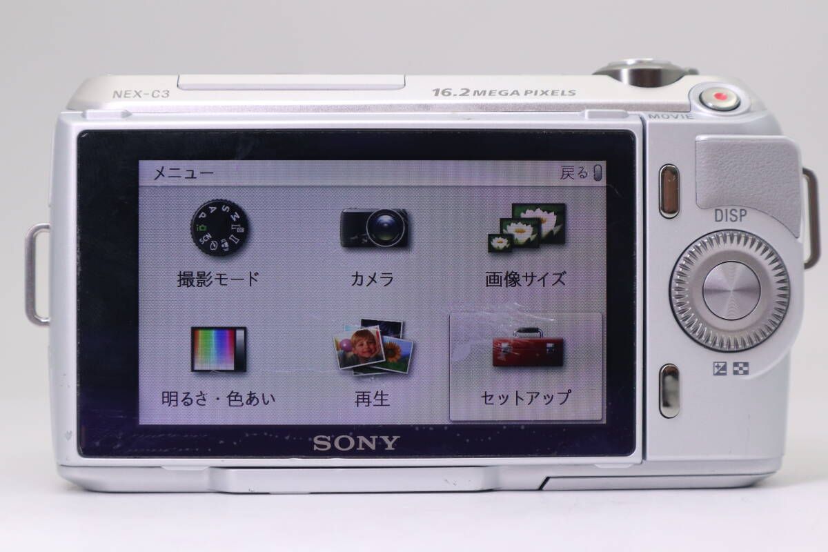 ソニー 【極美品】 SONY デジタル一眼 NEX-C3 F3.5-5.6/18-55mmレンズ付き