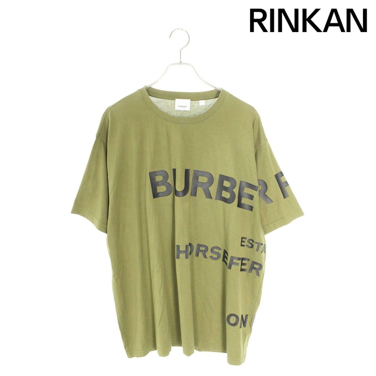バーバリー  8055249 ホースフェリーラバープリントTシャツ メンズ L
