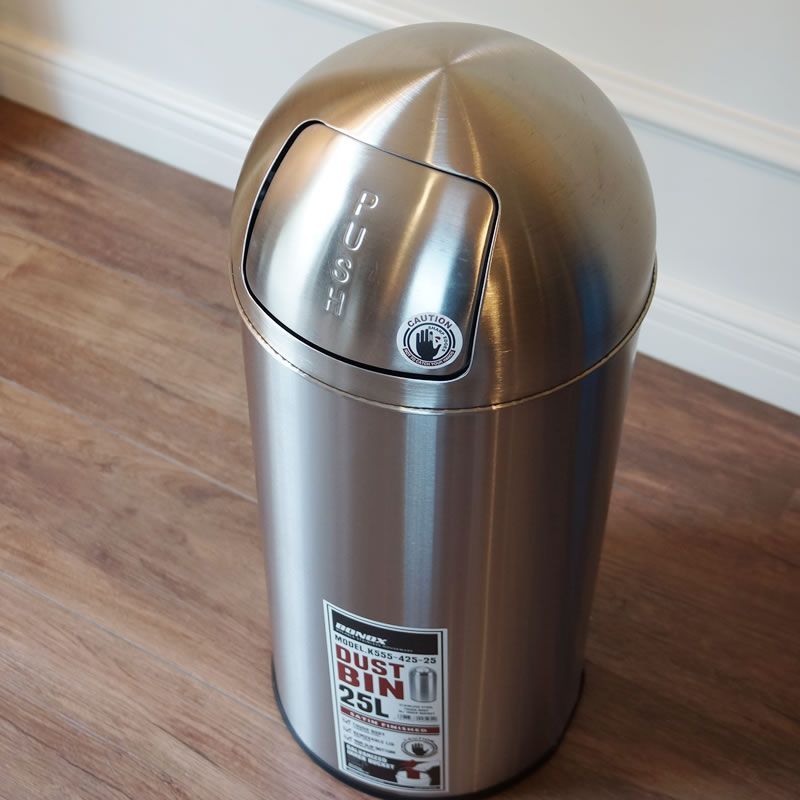 DULTON DUST BIN SATIN FINISHED 25L - その他雑貨