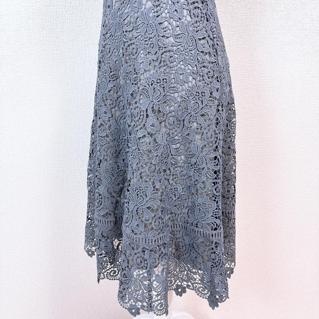 新品未使用タグ付き】マーリエルカセット トルコレースワンピース