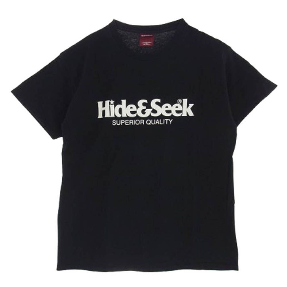 HideandSeek ハイドアンドシーク LOGO S/S TEE ロゴプリント 半袖 T 